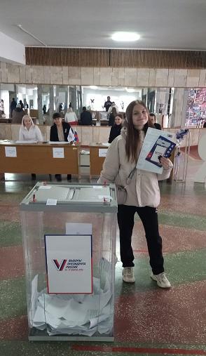Впервые голосующие на выборах Президента РФ